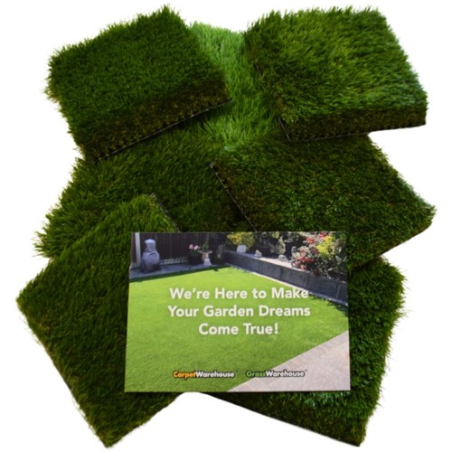 Artificial grass sample box - grass,